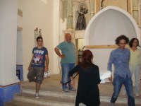 allestimento mostra col artisti d'Abruzzo Villamagna 12-20 Luglio